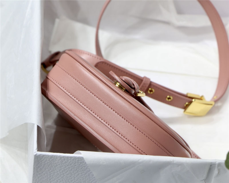 SMALL Dior BOBBY BAG Box Calfskin Pink High