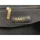 Chanel BOWLING BAG AS4905 Calfskin & Gold-Tone Metal Black A