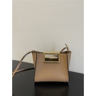 Fendi WAY SMALL leather bag Beige High