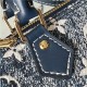 Louis Vuitton NANO SPEEDY Monogram jacquard denim Blue M81168 High