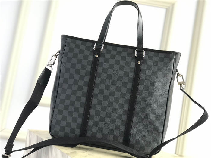 Louis Vuitton Tadao PM Tote Damier Graphite N41259 High