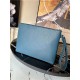 Louis Vuitton IPAD POUCH Grained Calf Leather Blue M69837 High