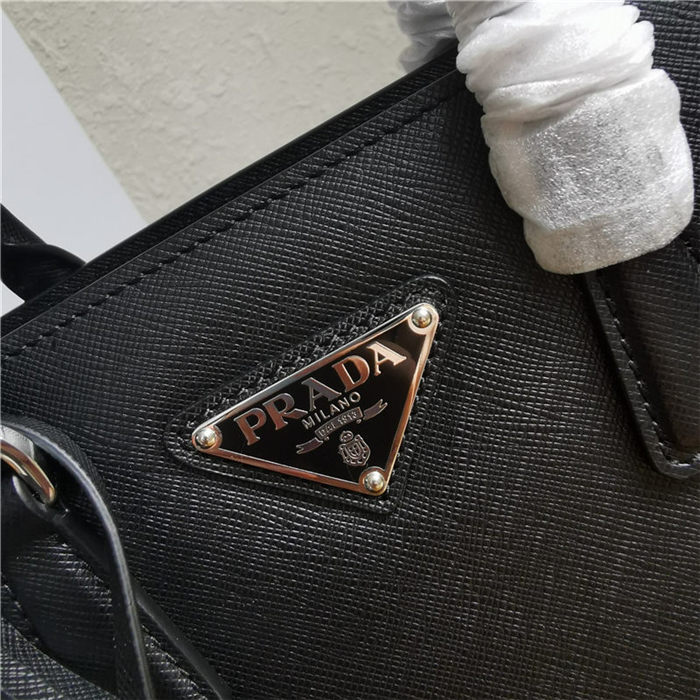 Prada Galleria Saffiano leather mini bag Black High