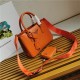 Prada Galleria Saffiano leather mini bag Orange High