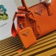 Prada Galleria Saffiano leather mini bag Orange High