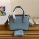 Prada Galleria Saffiano leather mini bag Blue High