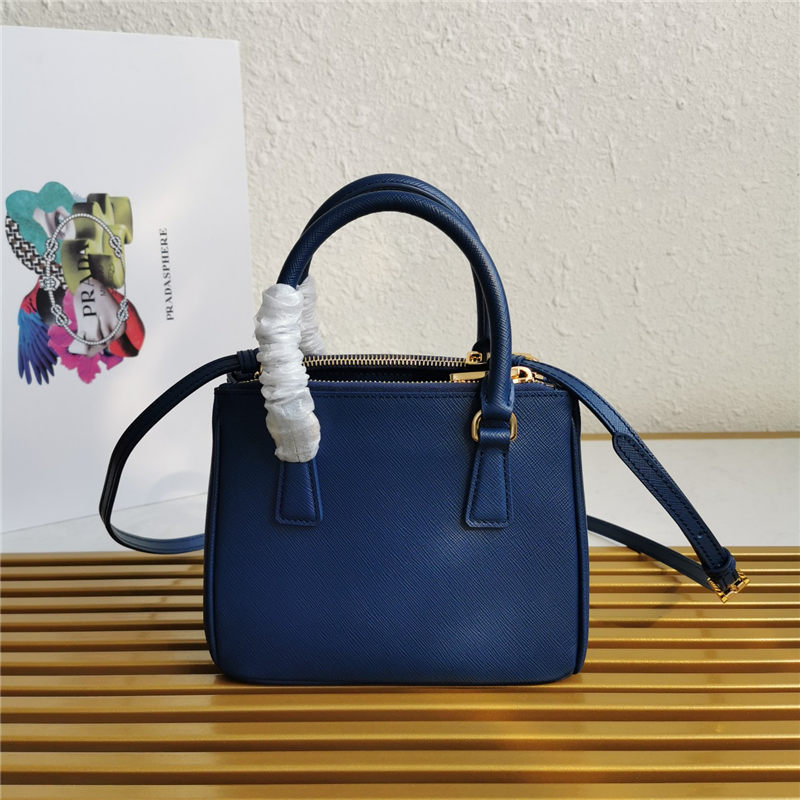 Prada Galleria Saffiano leather micro-bag Blue High