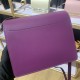 Hermes Roulis 19 bag Evercolor WAX Silver Metal Purple High