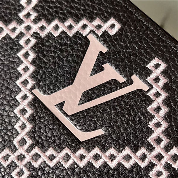 Louis Vuitton ZIPPY WALLET Monogram Empreinte Black M81141 High