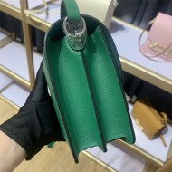 Hermes Roulis 19 bag Evercolor WAX Silver Metal Green High