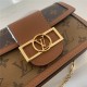 Louis Vuitton Dauphine Chain Wallet Monogram M68746 High