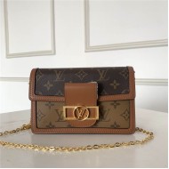 Louis Vuitton Dauphine Chain Wallet Monogram M68746 High