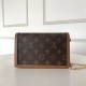 Louis Vuitton Dauphine Chain Wallet Monogram M68746 High