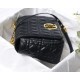 LARGE Dior CARO BAG Supple Cannage Calfskin Black High