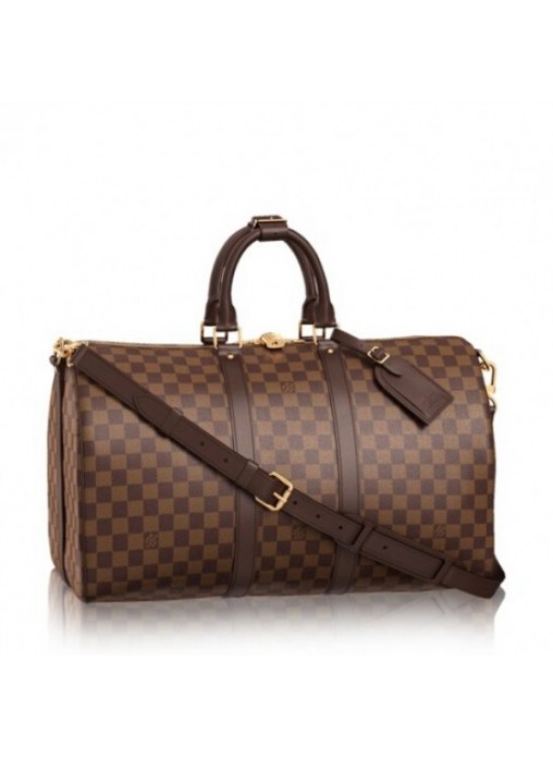 Louis Vuitton Keepall Bandoulière 45 Damier Ebene N41428 High