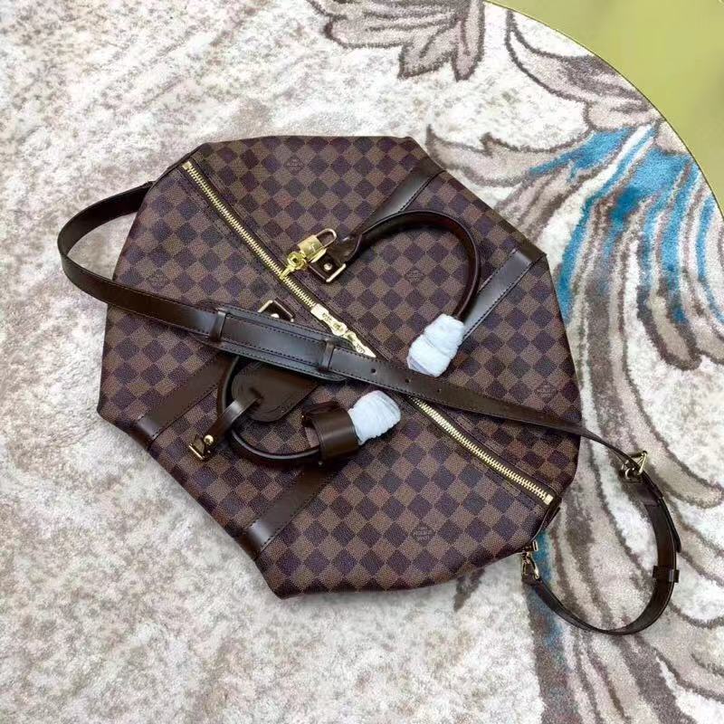 Louis Vuitton Keepall Bandoulière 45 Damier Ebene N41428 High