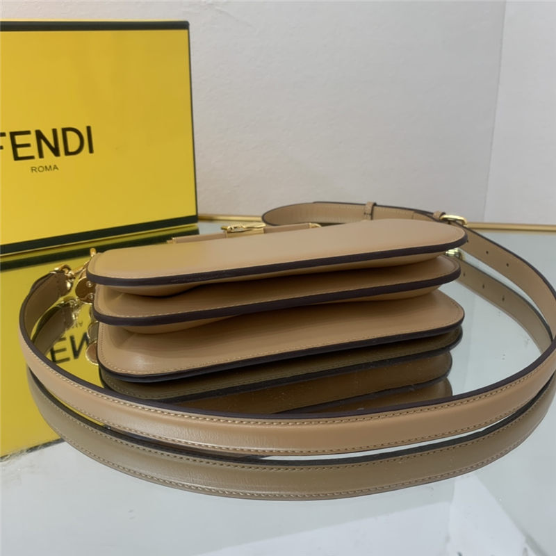 Fendi TOUCH leather bag Beige High