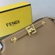 Fendi TOUCH leather bag Beige High