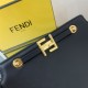 Fendi TOUCH leather bag Black High