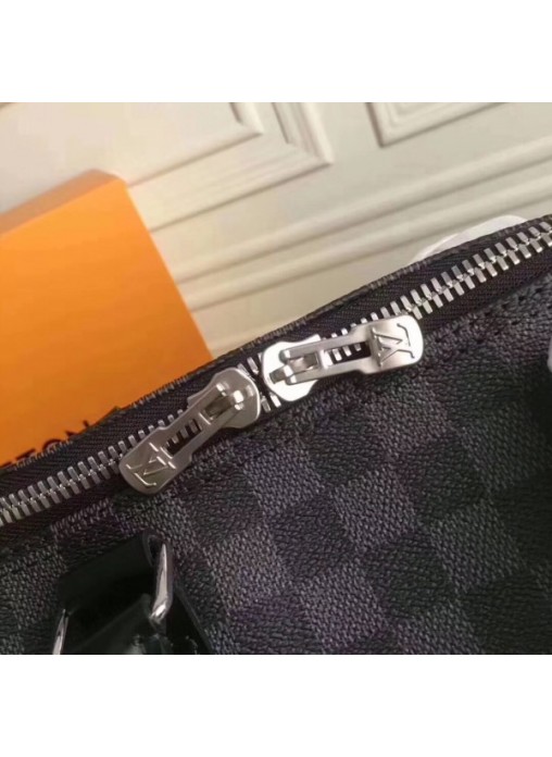 Louis Vuitton Keepall Bandoulière 55 Damier Graphite N41413 High