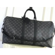 Louis Vuitton Keepall 55 Bandouliere Monogram Eclipse M40605 High