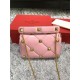 Valentino GARAVANI ROMAN STUD NAPPA CHAIN BAG Pink High