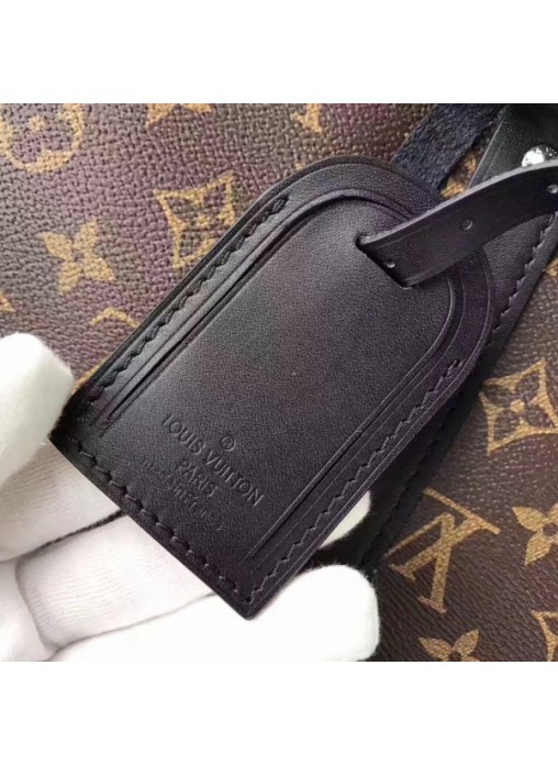 Louis Vuitton Keepall Bandoulière 45 Monogram Macassar M56711 High