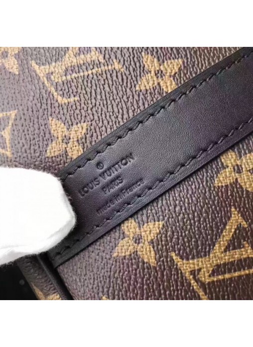 Louis Vuitton Keepall Bandoulière 45 Monogram Macassar M56711 High