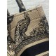 SMALL Dior BOOK TOTE Toile de Jouy Voyage Embroidery Beige High