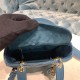 SMALL LADY Dior MY ABCDior BAG Cannage Lambskin Enamel Inside Suede High