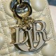 SMALL LADY Dior MY ABCDior BAG Cannage Lambskin Enamel Inside Suede High