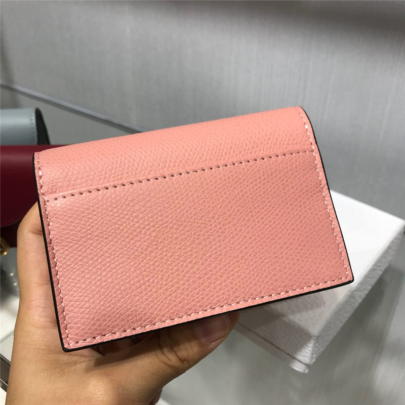 Dior SADDLE FLAP CARD HOLDER High