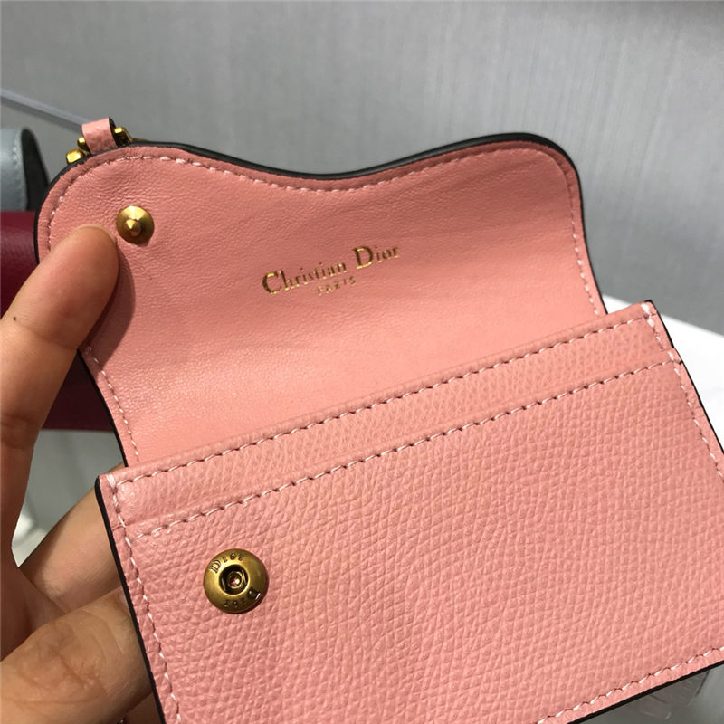 Dior SADDLE FLAP CARD HOLDER High