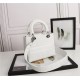 MEDIUM LADY D-LITE BAG Cannage Embroidery White High