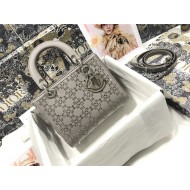 MEDIUM LADY Dior BAG Strass Cannage Satin High