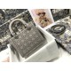 MEDIUM LADY Dior BAG Strass Cannage Satin High