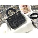 MEDIUM LADY Dior BAG Strass Cannage Satin High