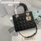 MEDIUM LADY Dior BAG Patent Cannage Calfskin High