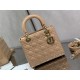 MEDIUM LADY Dior BAG Patent Cannage Calfskin High