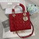 MEDIUM LADY Dior BAG Patent Cannage Calfskin High