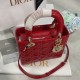 MEDIUM LADY Dior BAG Patent Cannage Calfskin High