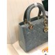 MEDIUM LADY Dior BAG Patent Cannage Calfskin High