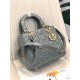 MEDIUM LADY Dior BAG Patent Cannage Calfskin High