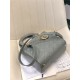 MEDIUM LADY Dior BAG Patent Cannage Calfskin High