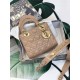 SMALL LADY Dior MY ABCDior BAG Patent Cannage Calfskin High