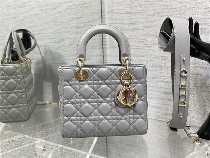 SMALL LADY Dior MY ABCDior BAG Cannage Lambskin High