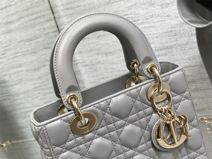 SMALL LADY Dior MY ABCDior BAG Cannage Lambskin High