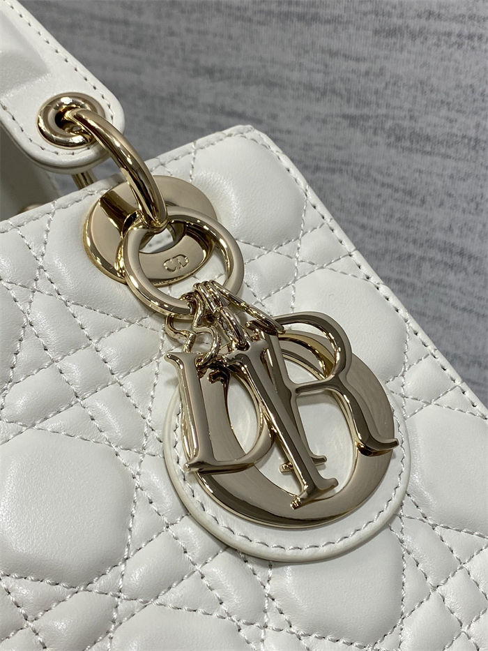 SMALL LADY Dior MY ABCDior BAG Cannage Lambskin High