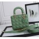 SMALL LADY Dior MY ABCDior BAG Cannage Lambskin Enamel High