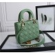 SMALL LADY Dior MY ABCDior BAG Cannage Lambskin Enamel High